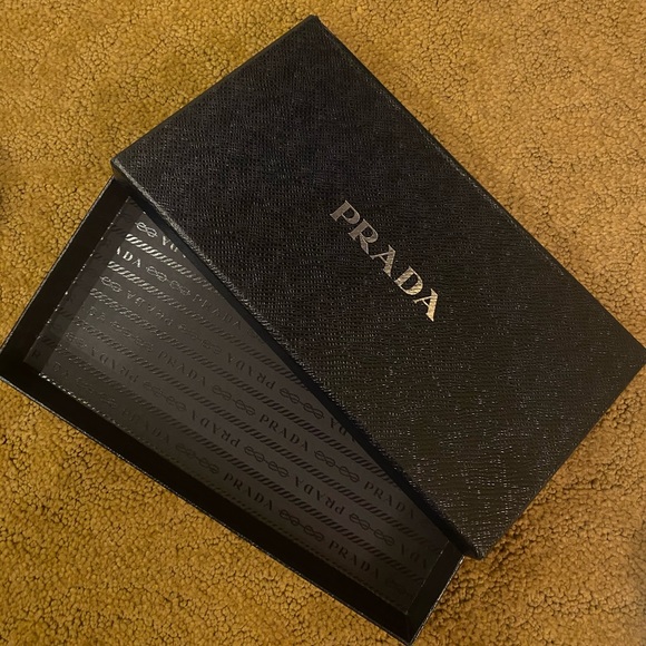 Prada Long leather wallet navy blue - Picture 9 of 14